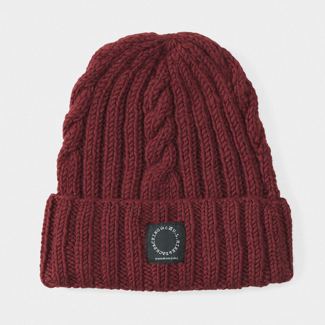 山と道 メリノニットキャップ