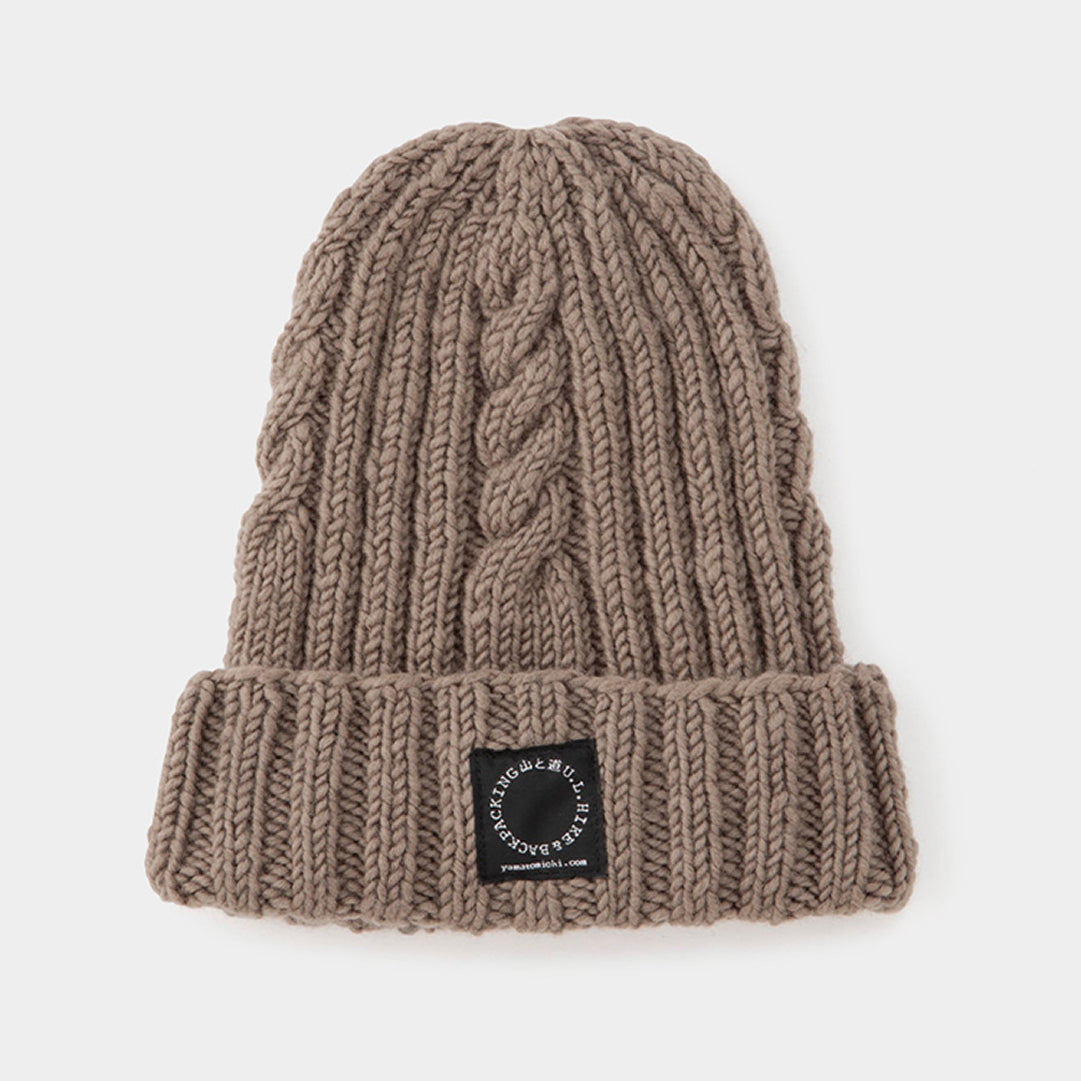山と道 メリノニットキャップ