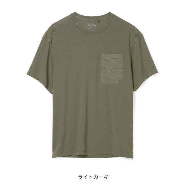 Rab リヴェリンポケットTee メンズ