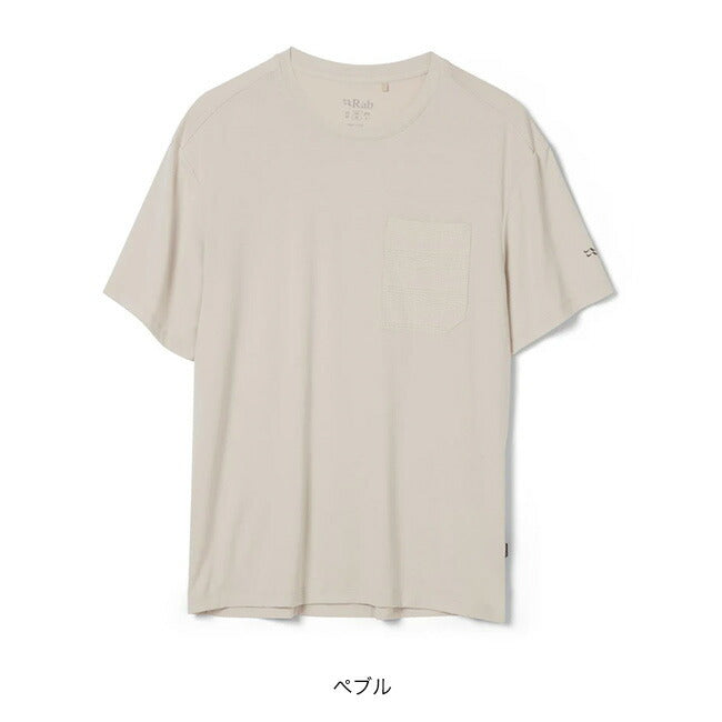 Rab リヴェリンポケットTee メンズ