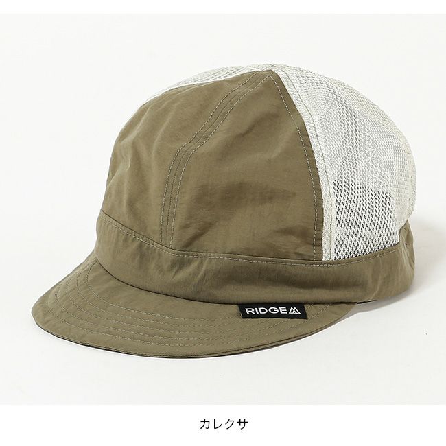 Ridge Mountain Gear mesh cap グレー Mesh Basic Cap | RIDGE MOUNTAIN GEAR