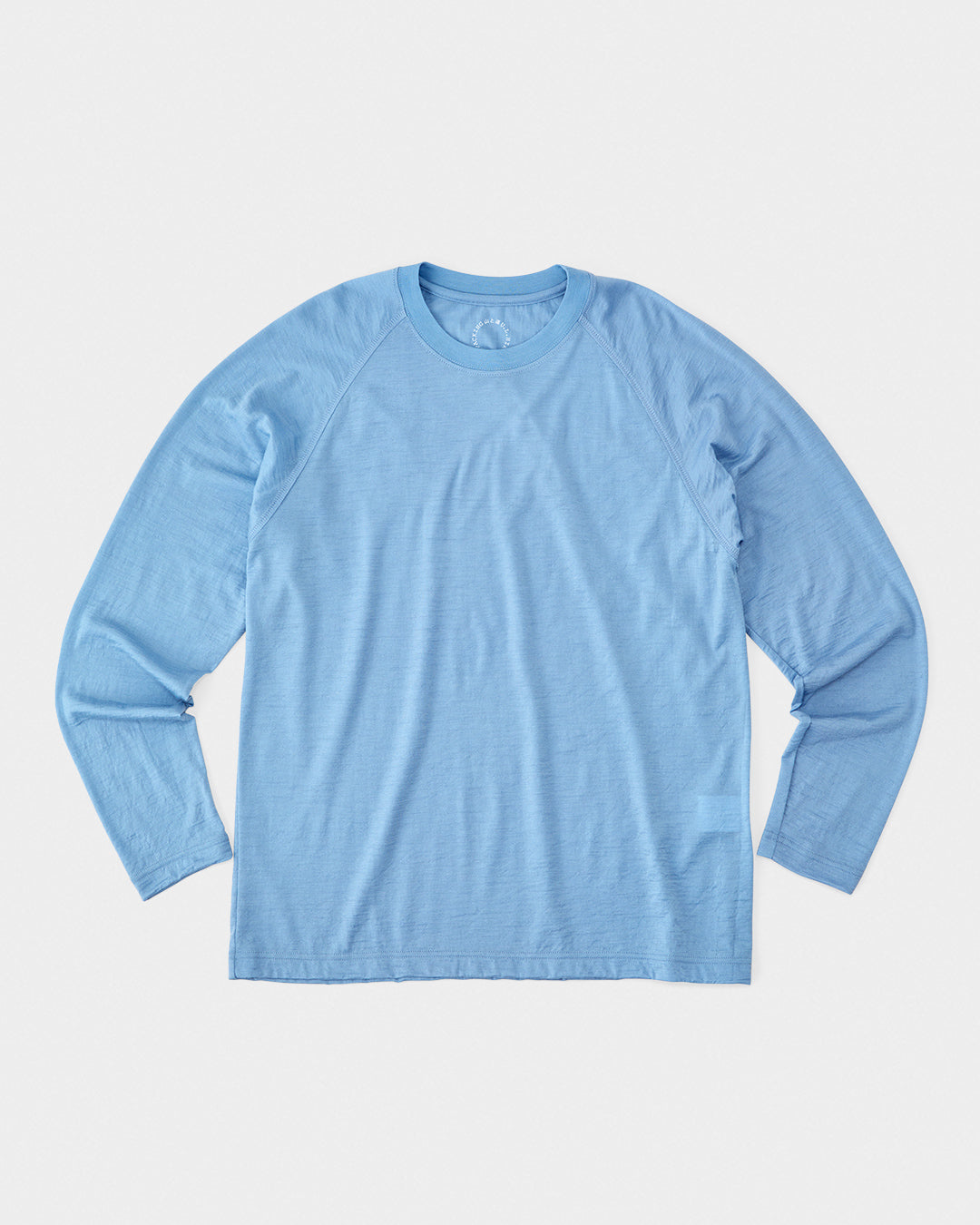 山と道 100% メリノ ライト ロングスリーブ S ブルー 長袖 Tシャツ 山と道 100%ライトメリノロングスリーブ ユニセックス – THE