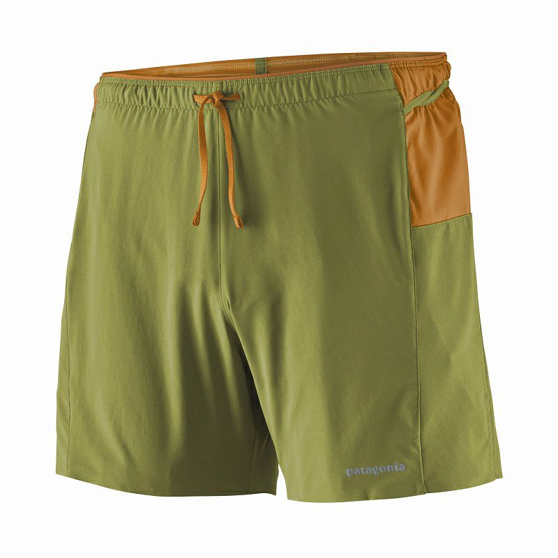 美品　パタゴニア　patagonia ストライダープロ　ショーツ　カーキ　橙　M patagonia パタゴニア ストライダープロショーツ5in メンズ