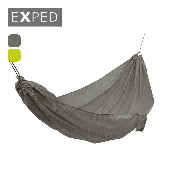 EXPED グレー ハンモック EXPED トラベルハンモックライトキット – THE GATE MOUNTAIN